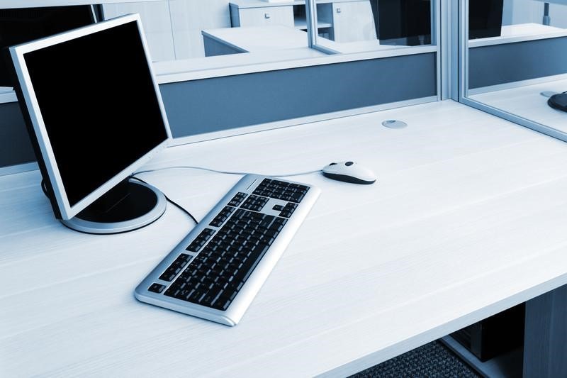 A clean desk area